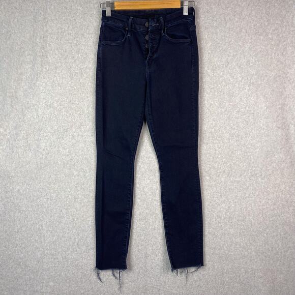 Mother Jeans Womens 24 The Pixie Ankle Fray in Holding Hands - Picture 1 of 12
